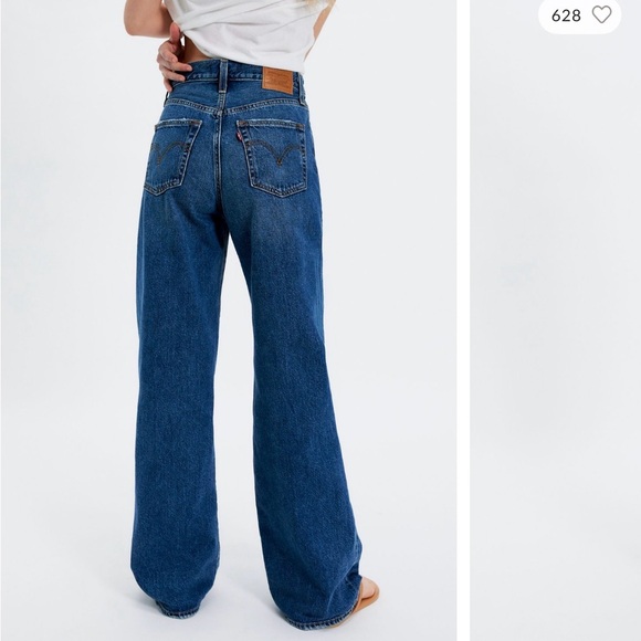 Levi's Denim - Levi’s Ribcage Wide Leg- Polar Perimeter